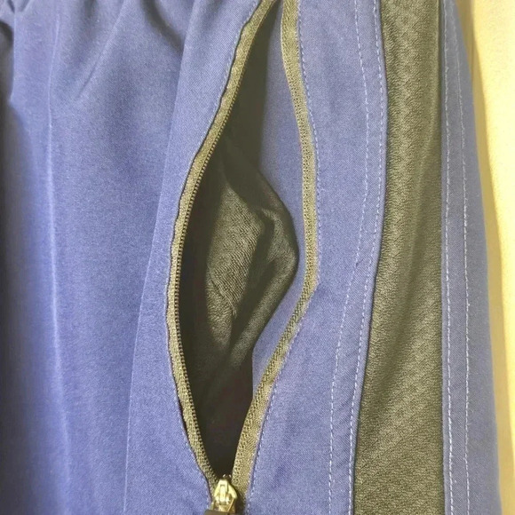 Tek Gear Drytek Hybrid Men's Navy Blue Board Shorts Mesh Side Panels Size XL - Picture 5 of 8